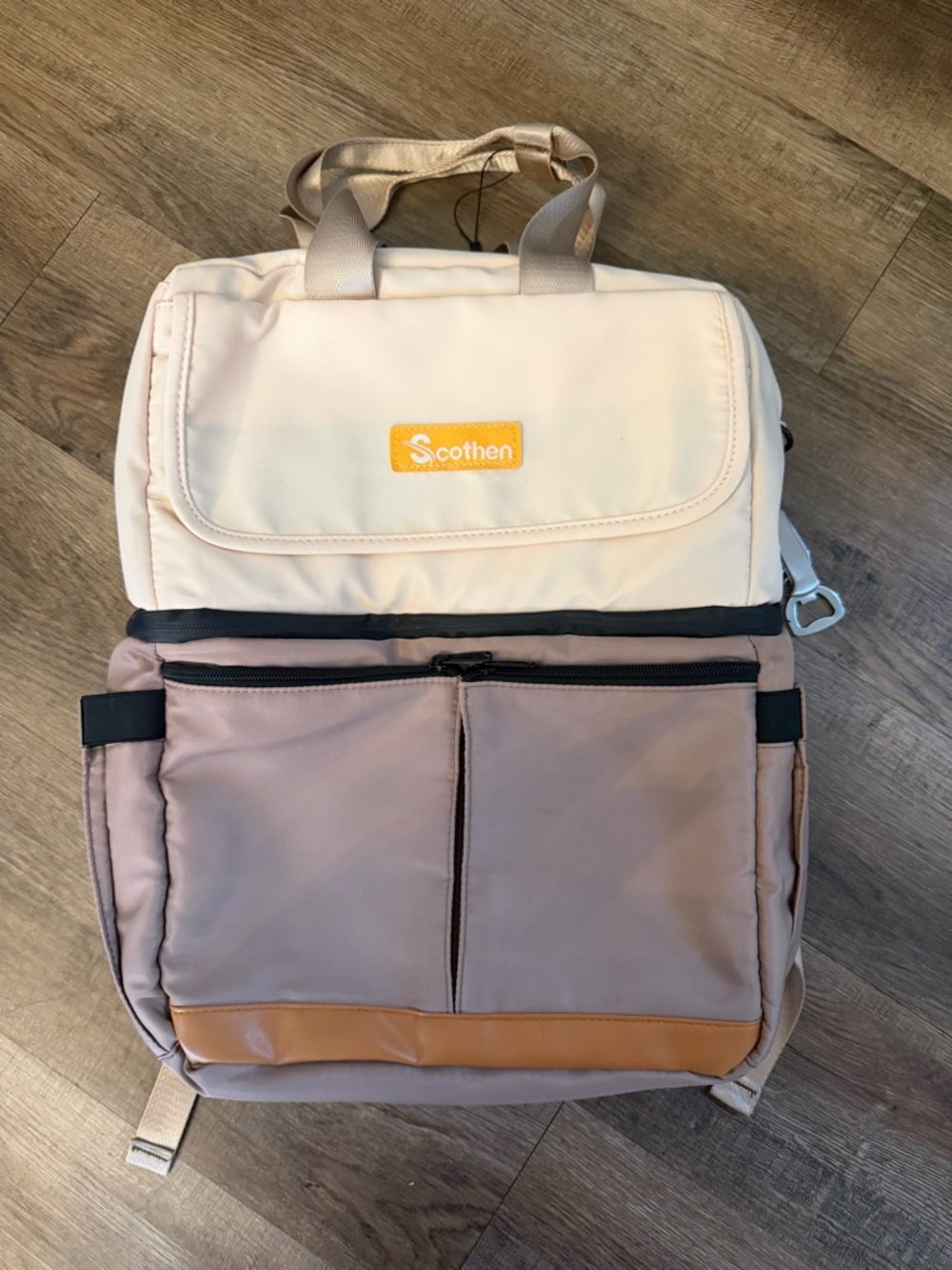 Scothen Backpack Cooler - Beige/Khaki - Picture 4 of 7